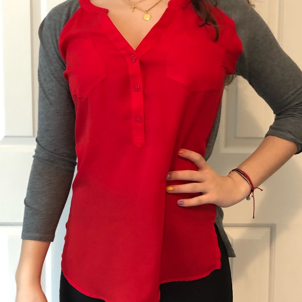 Express Color Block Top